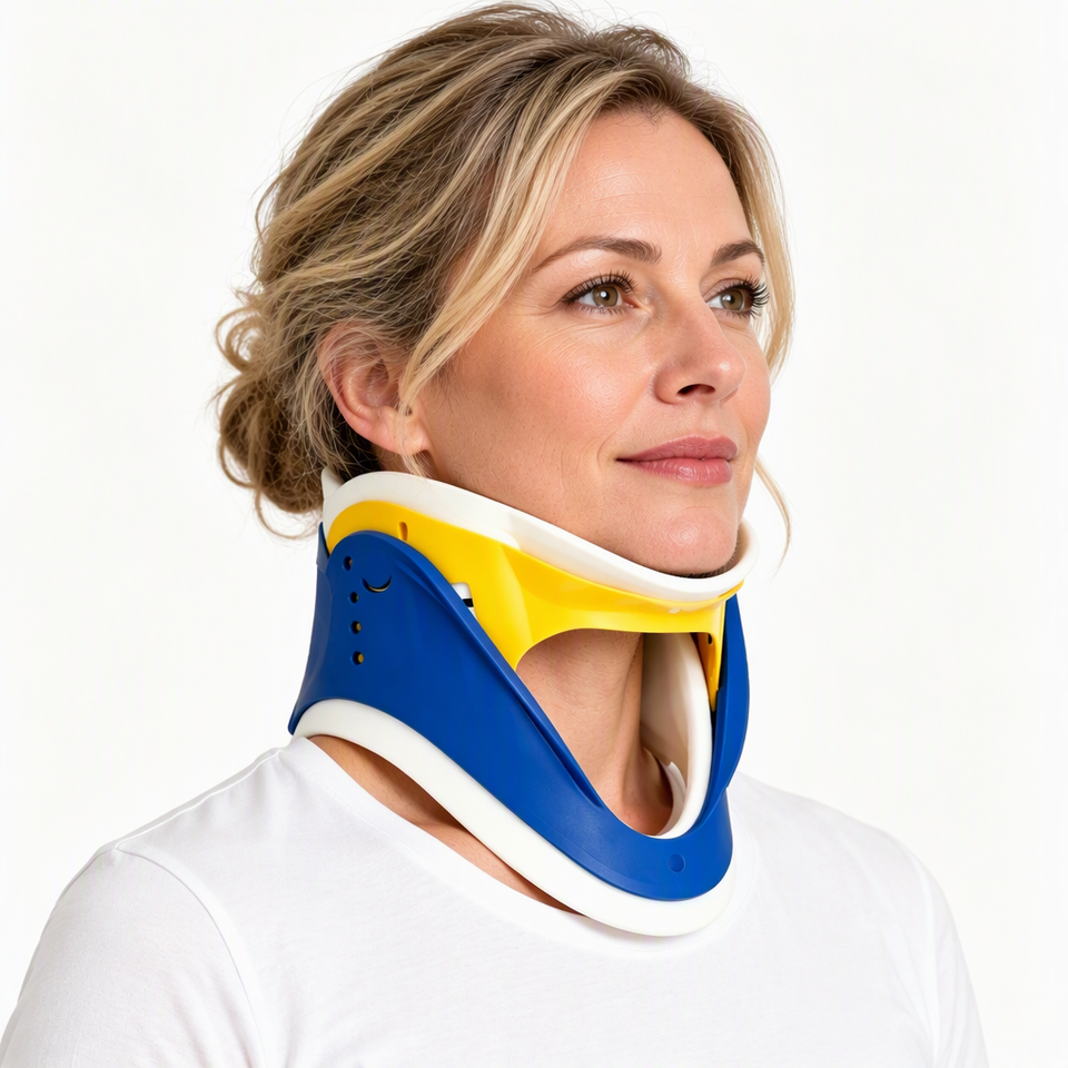 Factory Direct Ventilated Adjustable Neck Collar Soft Foam Cervical ...