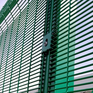 Valla de Seguridad Antiescalada de <span class=keywords><strong>Malla</strong></span> 358 <span class=keywords><strong>con</strong></span> Púas para Pared, Paneles de Alambre Soldado de Alta Seguridad para Seguridad Perimetral Industrial - Product Image 4