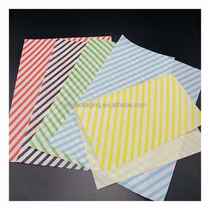 Papier kraft alimentaire et doublure de panier, papier sulfurisé simple face pour hamburgers, pain, biscuits, lait, gelée - Product Image 2