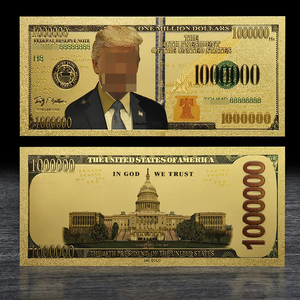 Коллекционный подарочный набор из двух банкнот 2024 года с гравировкой и золотым тиснением: Дизайн «Жест» и «Бизнес» - Product Image 3