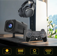 YDH-X12PLUS 2026 Proyektor Mini Smart Game Controller Nirkabel Laris untuk Home Theater 4K Portabel