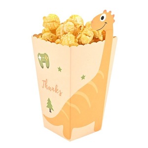 Caja de Palomitas de Cartón Creativa para Fiesta de Dinosaurios, Caja de Regalo de Cumpleaños para Niños - Product Image 5