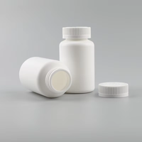 Bouteilles de pilules médicales en HDPE blanc de 120/150/200/275 ml avec bouchon à vis - Contenants vides
