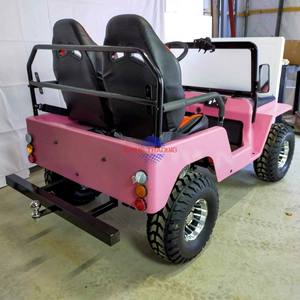 Mini Jeep Eléctrico Rosa — Jeep Eléctrico Todoterreno de 150cc y 4 Ruedas para Adultos - Product Image 5