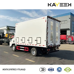Camión de Transporte de Aves de Corral 4x2 <span class=keywords><strong>con</strong></span> Sistema Modular de Jaulas <span class=keywords><strong>para</strong></span> Pollitos, Tecnología Inteligente de Control de Temperatura <span class=keywords><strong>para</strong></span> Pollitos de un Día - Product Image 4