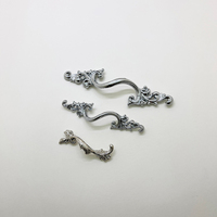 Poignées et boutons de meubles vintage en métal en forme de pétale Hongzun D661 pour armoire, commode, tiroirs, portes - Décoration d'intérieur durable