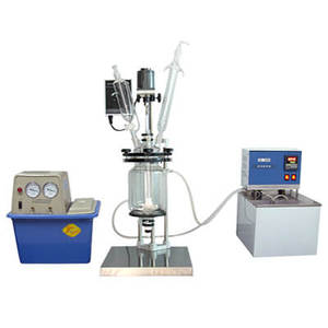 50l 100l 200l Industrial Scale Chemical Lab Vacuum Mixing Reaction Vessel Jacketed Glass Reactor - Product Image 1