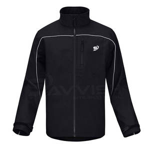 Chaqueta de lana Nuevo diseño Chaqueta Softshell transpirable para hombre Colores personalizados Chaquetas de concha suave Nuevos hombres Softshell - Product Image 2