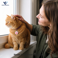 Traceur Bluetooth en forme de patte, dispositif anti-perte à alarme bidirectionnelle pour animaux de compagnie, clés, téléphone, pour chiens, chats, enfants, personnes âgées