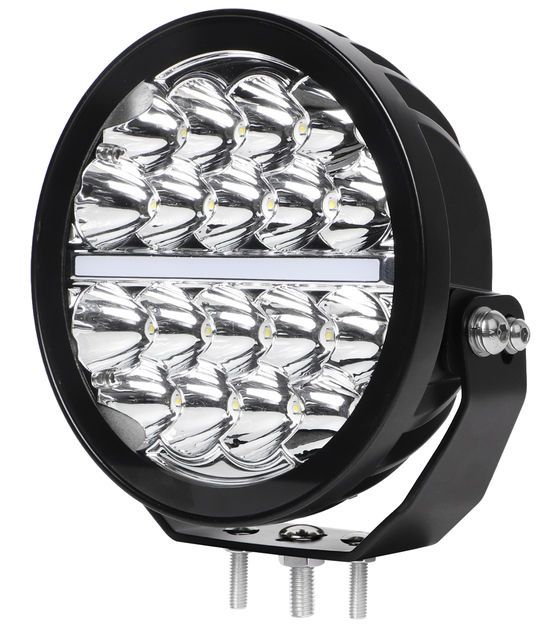 4x4 7inch Driving Spotlights 24V 12V 7000M Round DRL Auxiliary Off-Road Driving Lights
