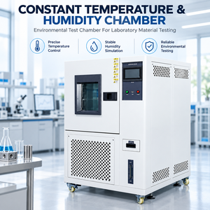 Chambre <span class=keywords><strong>d</strong></span>'essai environnementale à température et humidité constantes pour les tests de matériaux en laboratoire - Product Image 1