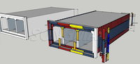 Système de coffrage en acier modulaire léger de haute qualité pour la construction de colonnes, murs et dalles en béton