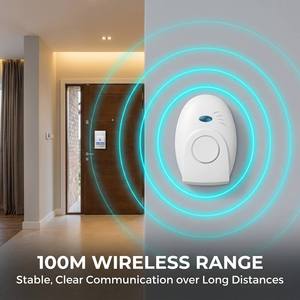 <span class=keywords><strong>Sonnette</strong></span> sans fil LUCKARM, 32 mélodies, lumière, bonne qualité, <span class=keywords><strong>sonnette</strong></span> <span class=keywords><strong>de</strong></span> <span class=keywords><strong>porte</strong></span> <span class=keywords><strong>Ding</strong></span> <span class=keywords><strong>Dong</strong></span>, design moderne, blanc hôpital, <span class=keywords><strong>sonnette</strong></span> <span class=keywords><strong>de</strong></span> <span class=keywords><strong>porte</strong></span> à piles - Product Image 3