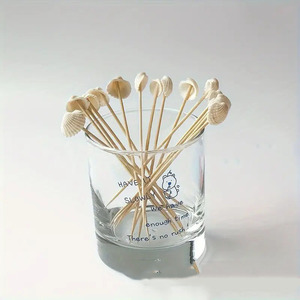 Stuzzicadenti in bambù usa e getta bianchi a forma di conchiglia, squisiti, molto venduti, <span class=keywords><strong>per</strong></span> addii al nubilato e decorazioni <span class=keywords><strong>per</strong></span> feste di matrimonio - Product Image 2