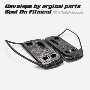 Puerta de Repuesto Tipo Original para Honda Civic 5ta Gen Modelo EG Años 1991-1995 Versión Hatchback Fibra de Carbono - Product Image 5