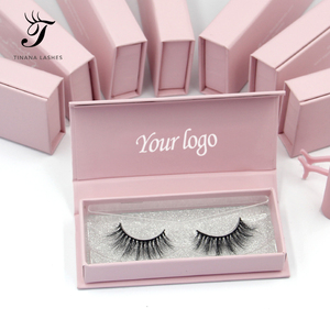 mink lashes3d wholesale vendor with logo lash box eyelashes packaging box