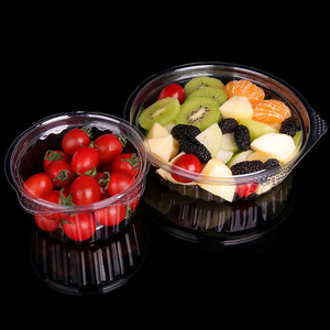 Conteneur Rond en Plastique PET Transparent de Qualité Alimentaire, Épais, pour Sandwichs et Pains, Vente Chaude d'Usine Fujian <span class=keywords><strong>Bingo</strong></span> - Product Image 3