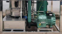 Machine à glace industrielle PECOLD de 5 tonnes/jour avec compresseur et moteur |   Système automatique de production de glace pour l'Indonésie