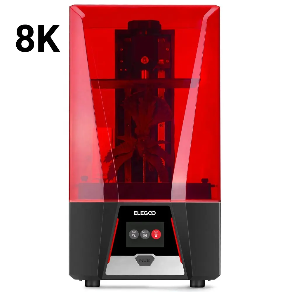 Elegoo dropshipping saturn 2 8k, mono, lcd, profissional, jóias, resina dental, lcd, impressora 3d