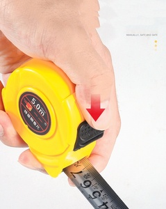 Cinta Métrica Económica con Hoja de Acero Inoxidable, Color Blanco - Product Image 4