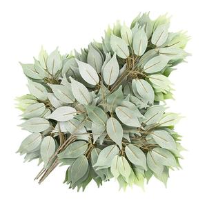 Fondo de Hojas Artificiales a Granel, Flores de Plantas Artificiales en Miniatura, Hierba Tropical, Hojas Artificiales para Campos de Fútbol, Enredaderas - Product Image 3