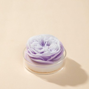 Austin Rose Scented Soy Wax Handmade Floral Flower Design Aroma <b>Candle</b> Valentine's Mother's Day Gift Set - Product Image 2