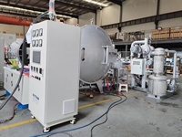 Four de résistance industriel horizontal à haute pureté pour le traitement thermique de la céramique de zircone, avec contrôle précis de la température sous vide poussé