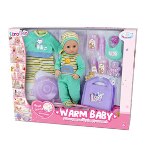 Cadeau d'anniversaire pour fille, ensemble de poupée <span class=keywords><strong>reborn</strong></span> réaliste fonctionnelle de 16 pouces pour enfants, nouvelle poupée 2022, Offre Spéciale - Product Image 2