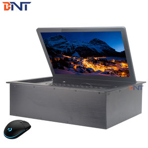 Conferencia de montaje en mesa retráctil Monitor LCD motorizado Flip Up sintonizador/Flip de elevación con sistema de conferencia - Product Image 1