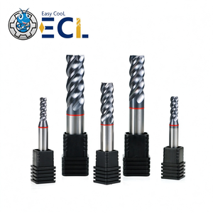 Fresa de carburo ECI de 4 filos de alto rendimiento para acero inoxidable - Product Image 4