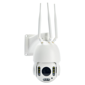 Cámara PTZ de Red 4K de 8MP con Lente Dual de 30X 4.7-94mm, Cámara 4G con Audio Bidireccional, Visión Nocturna en Color y Seguimiento Humano con Entrada y Salida - Product Image 2