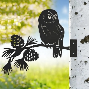 Ornements de jardin en métal : Abeille, Caterpillar Girl, Loup, Danseur moderne, Nain, Pingouin, Articles, Oeuvre rouillée, Aigle, Phoque - Product Image 3