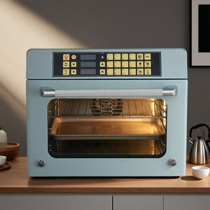 Horno de Convección Eléctrico Comercial Más Vendido, Equipo de Panadería, <span class=keywords><strong>3</strong></span> Bandejas, 45L de Capacidad, Instalación de Encimera, con Pulverizador - Product Image 1