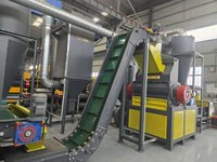 Planta Automática de Reciclaje de Neumáticos Usados con Motor para la Producción de Virutas de Neumáticos, Gránulos de Caucho y Polvo (Capacidad de 500-5000 Kg/h)