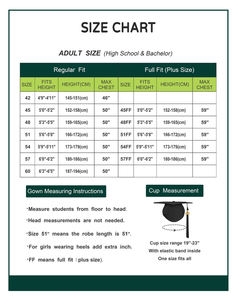 Robe de remise de diplôme américaine en gros, personnalisée, unisexe, en tissu tissé, tenue académique avec logo pour les universités et les lycées - Product Image 5