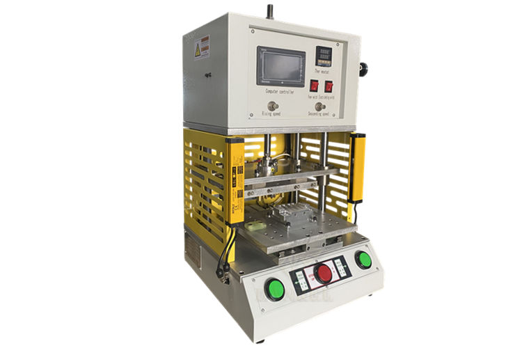 Automatic Rotary Table Heat Staking Machine for Plastic Studs Welding and Brass Threaded Inserts Pressing
