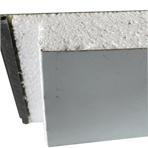 Paneles de pared aislados EPS resistentes al fuego, tablero tallado de Metal, Villa, Hospital, escuela, <span class=keywords><strong>vivienda</strong></span>, aplicación Exterior, paneles sándwich - Product Image 4