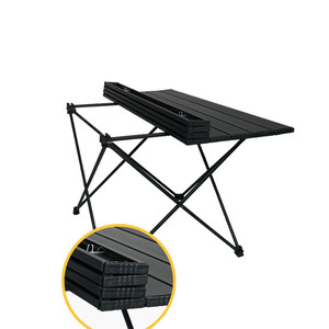 Mesa Plegable de Aluminio Moderna para Exteriores, Portátil y Ligera, Ideal para Campismo, Senderismo, Barbacoa, Viajes, Hospitales y Villas - Product Image 2