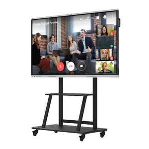 Pantalla electrónica de 75 pulgadas para oficina de niños, pizarra blanca inteligente con <span class=keywords><strong>Panel</strong></span> plano Digital para escuela, precio electrónico para aula - Product Image 5