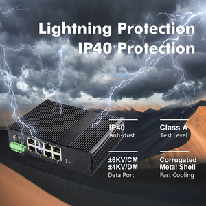 Công nghệ tiên tiến tùy chỉnh bidi 10G SFP mô-đun không được quản lý công nghiệp chuyển đổi - Product Image 5