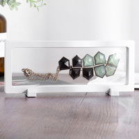 9x23 cm Transparent Suspendu Flottant Affichage Emballage En Plastique Acrylique Shenzhen Usine Faire Balance Pierre Options