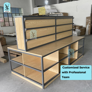 Ripiano in metallo a doppia faccia resistente per negozi a <span class=keywords><strong>U</strong></span> - Product Image 2