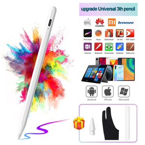Vendita calda penna stilo attiva con ricarica wireless universale <span class=keywords><strong>per</strong></span> <span class=keywords><strong>ipad</strong></span> <span class=keywords><strong>pro</strong></span> android touch schermi usb matita digitale <span class=keywords><strong>per</strong></span> tablet con matita attiva - Product Image 1