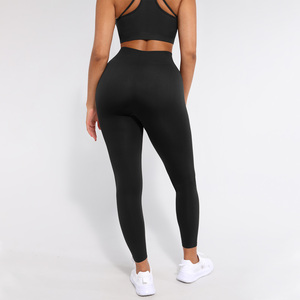 Pantaloni da Yoga a <span class=keywords><strong>vita</strong></span> <span class=keywords><strong>alta</strong></span> da donna HEXIN <span class=keywords><strong>Leggings</strong></span> modellanti per il corpo con controllo della pancia e <span class=keywords><strong>Leggings</strong></span> alla moda per allenamento Fitness - Product Image 5