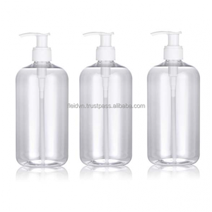 Bouteille pompe pulvérisateur en PE rose doux et rond pour gel douche, shampoing et lotion pour enfants - Product Image 6