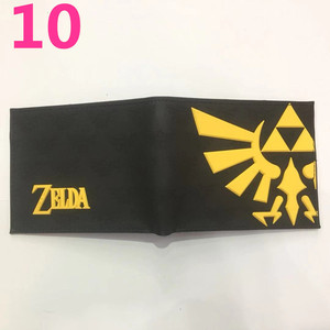 Cartera Plegable Corta de PU de Alta Calidad con 21 Colores, Diseño <span class=keywords><strong>Zelda</strong></span>, con Cierre, Ideal para Regalo - Product Image 4