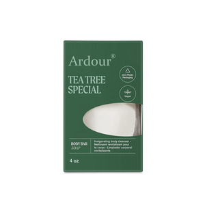 Savon de bain rafraîchissant aux herbes en gros, feuilles de théier sauvage, soin corporel pour hommes sportifs, contrôle des odeurs - Product Image 1