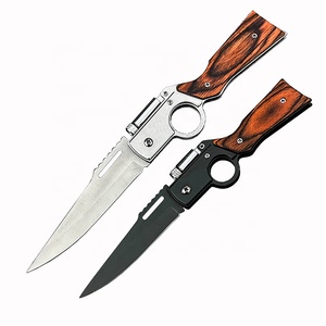 Cuchillo Plegable Multifuncional AK para Supervivencia al Aire Libre, Herramienta Portátil EDC para Senderismo, Cuchillo de Bolsillo DIY 5Cr13Mov - Product Image 1