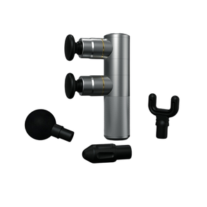 Pistola de masaje de doble cabeza, masajeador de percusión muscular vibrador potente para aliviar el dolor, novedad - Product Image 2