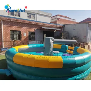 Sport mechanical bull inflatable wipeout meltdown for adults, inflatable wipe out course eliminator for sale